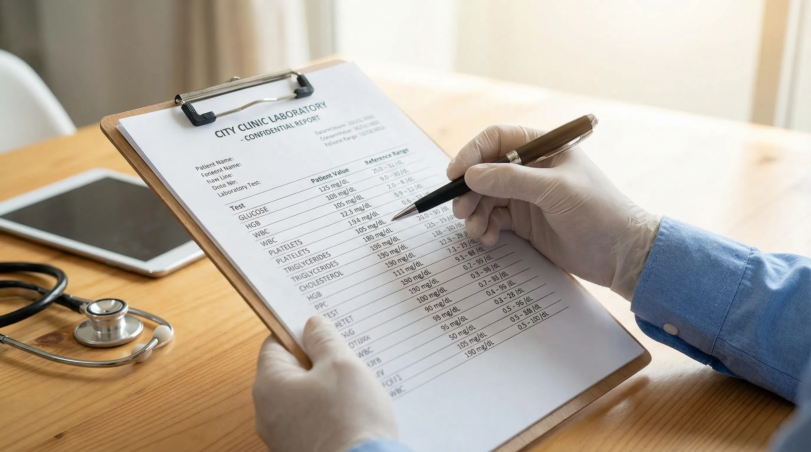 Complete thyroid lab panel